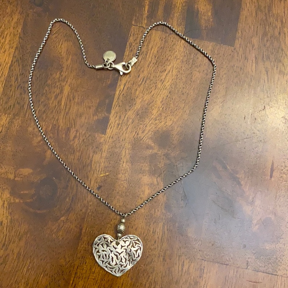 Heart silpada necklace